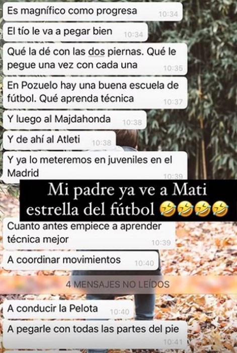 Se filtra una conversación de WhatsApp de Kiko Matamoros 1