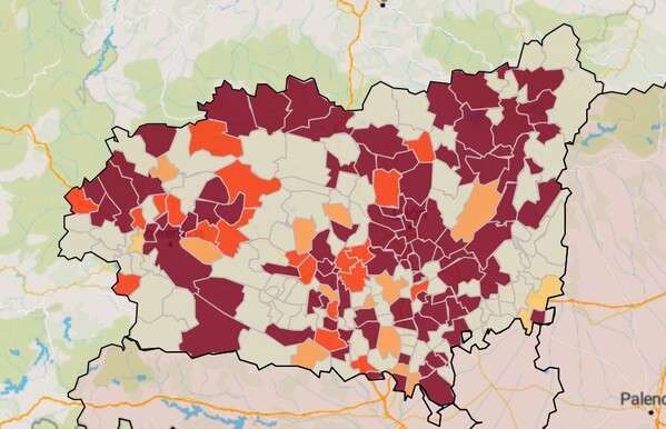 Los municipios de León que se encuentran en riesgo muy alto 4