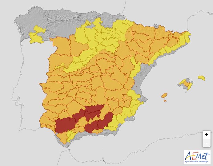 ola calor espana mediterraneo 2021-Digital de León