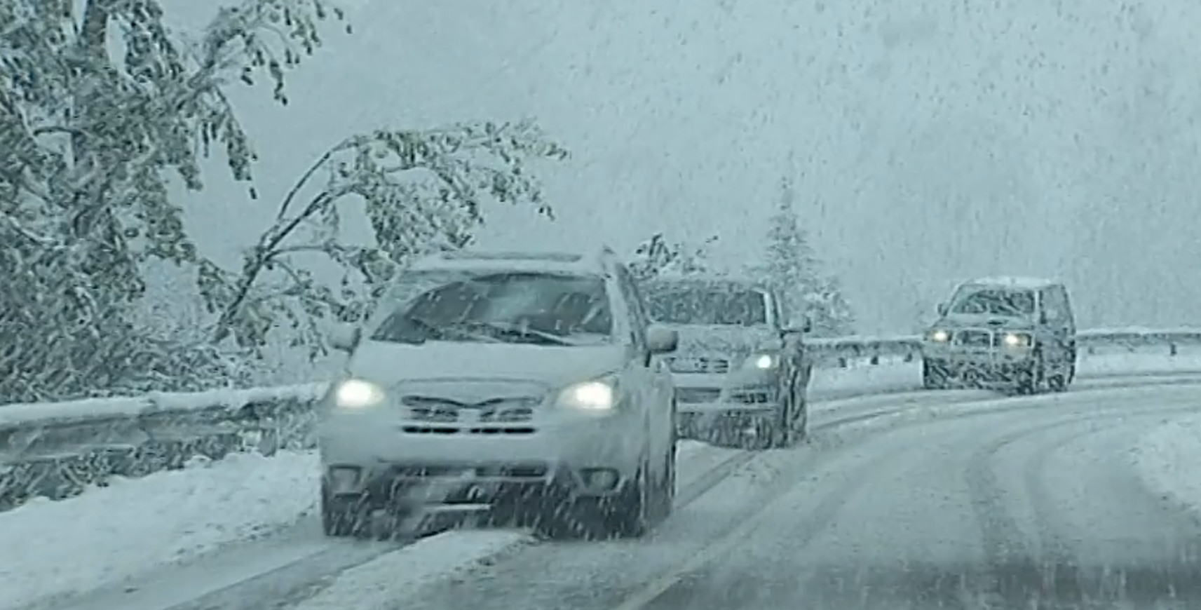 peligro nieve rutas león