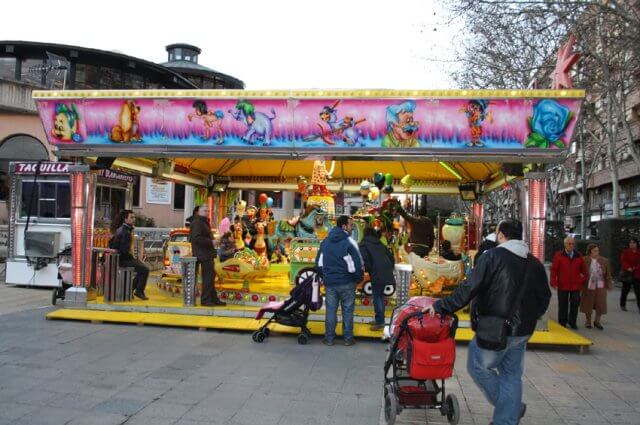 Las atracciones infantiles tomarán las calles de León en Navidad 1