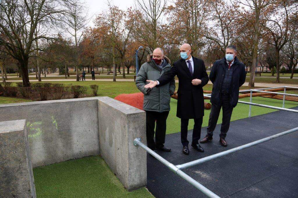 Nueva zona de parkour en León 2