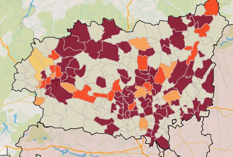 80 municipios en riesgo muy alto- Digital de León