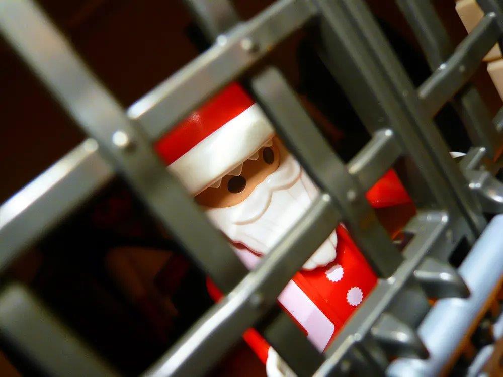cárcel en nochebuena y navidad
