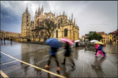 invierno león lluvias diciembre