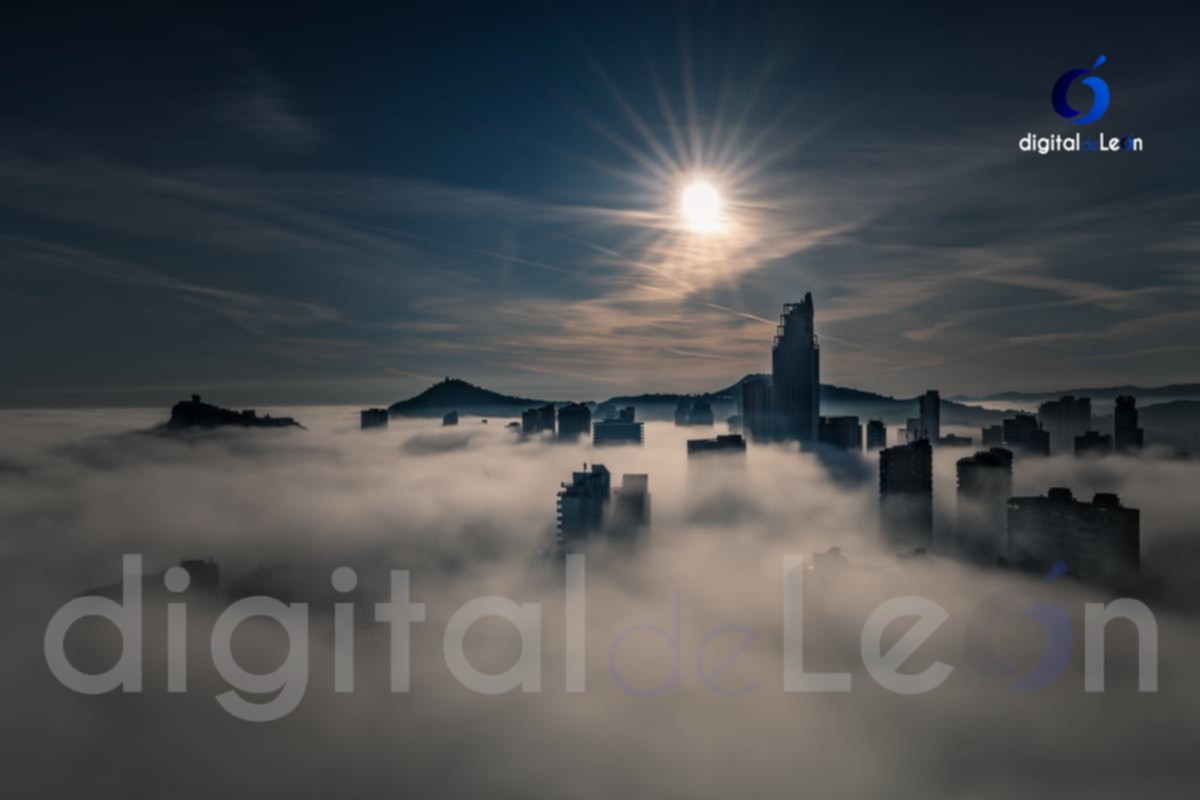 niebla en Benidorm