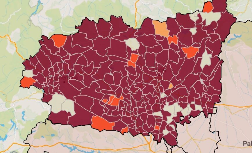 175 municipios de león riesgo