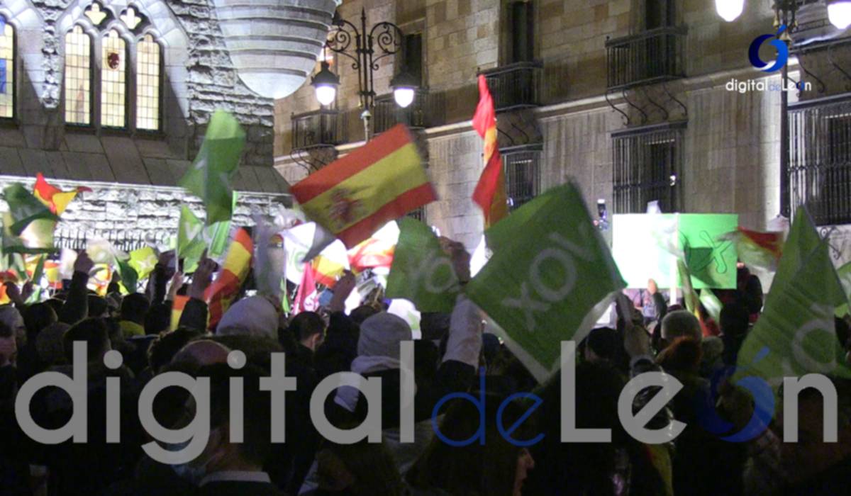 VÍDEO| Santiago Abascal y García-Gallardo juntos de campaña en León - Digital de León