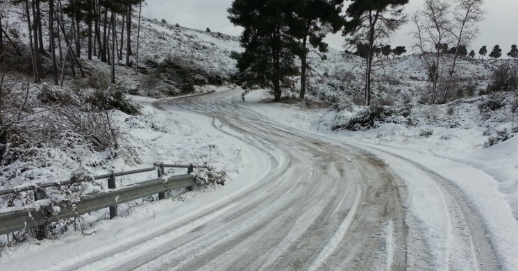 carreteras cortadas en León el 21 de enero del 2022