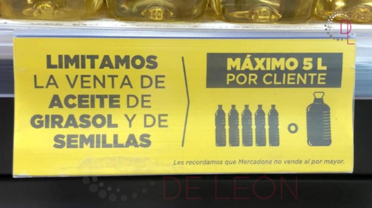 supermercados venta de aceite - Digital de León