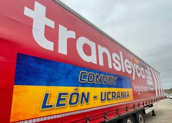 El convoy de León que manda 72 toneladas de ayuda a Ucrania - Digital de León