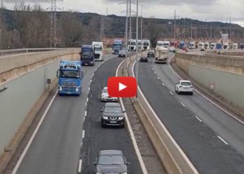 VÍDEO | Una jornada más de huelga de los camioneros 2