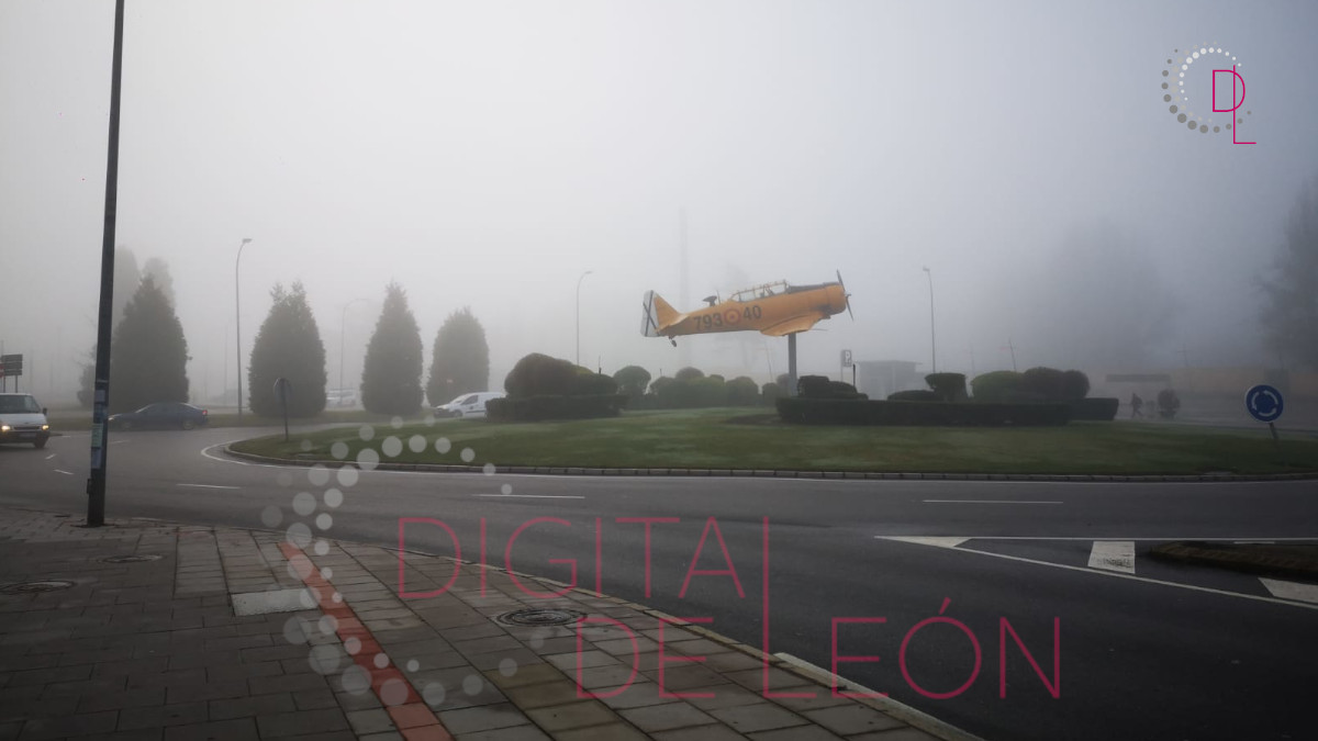Precaución: densos bancos de niebla sobre León 2