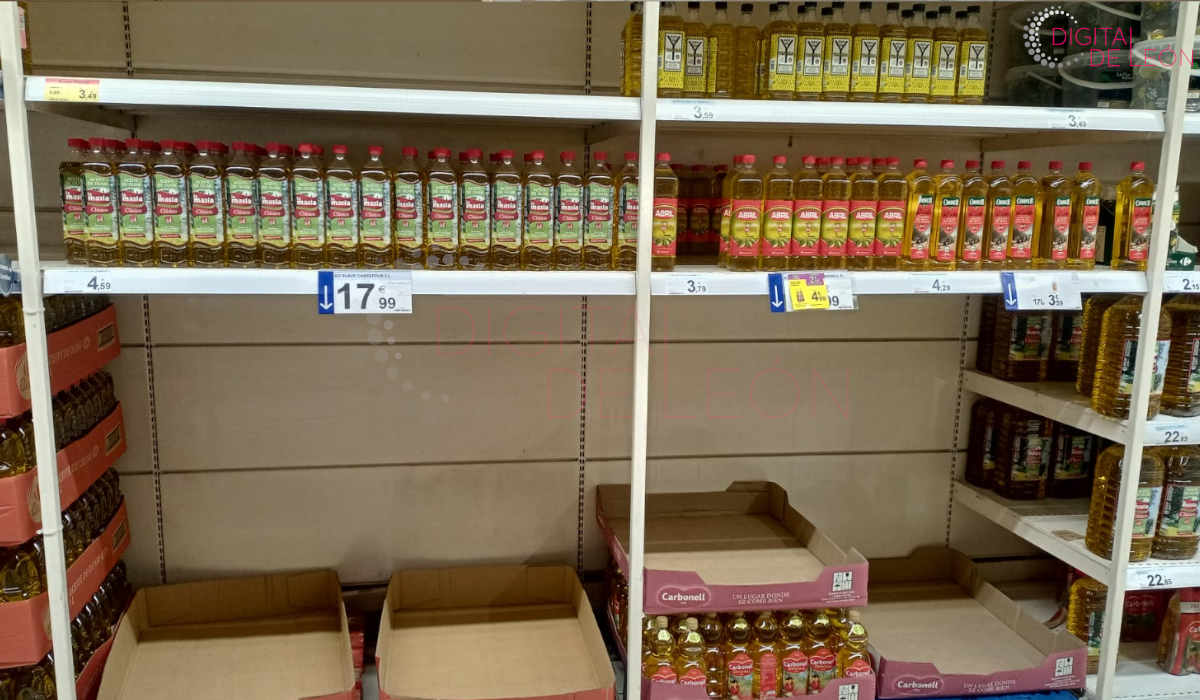 Vuelve el pánico a los supermercados de León 2