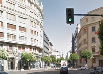 precaución semáforos de gran vía - Digital de León