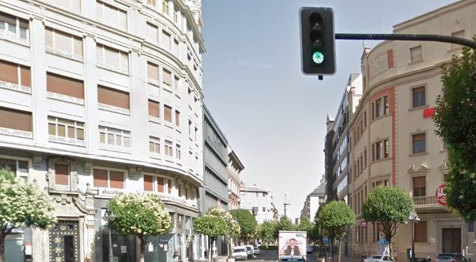 precaución semáforos de gran vía - Digital de León