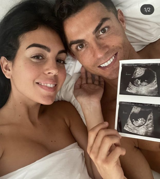 Cristiano y su esposa Georgina