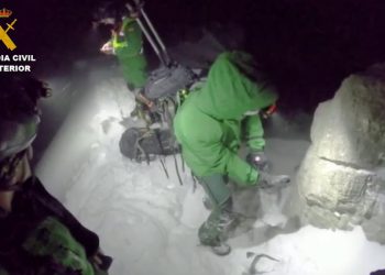 Rescatados dos montañeros en Peña Ubiña - Digital de León