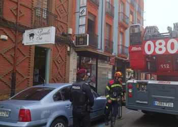 Incendio en una vivienda en el centro de León - Digital de León