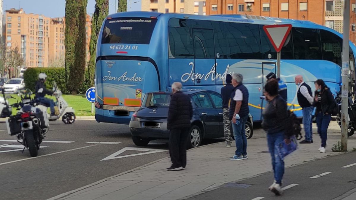 Accidente esta mañana