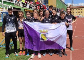 Equipo de atletismo de las Escuelas Municipales de Valencia de Don Juan