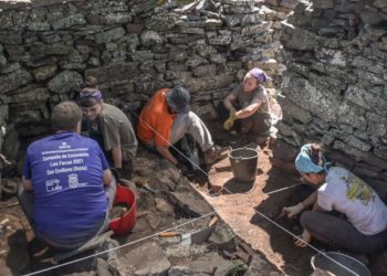 Excavaciones patrimonio bélico en Babia