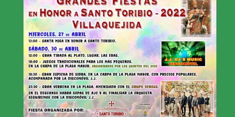 El cartel anunciador de Santo Toribio