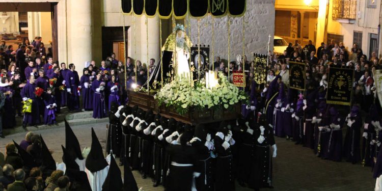 Uno de los momentos más emotivos de la Semana Santa coyantina