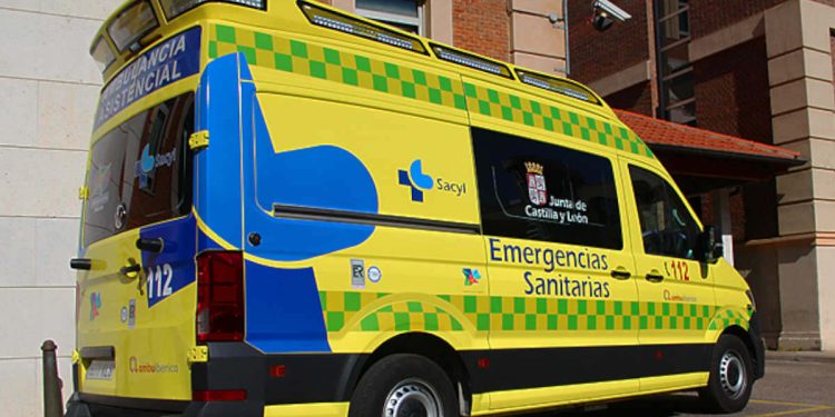 Dos heridos en un incendio en Burgos
