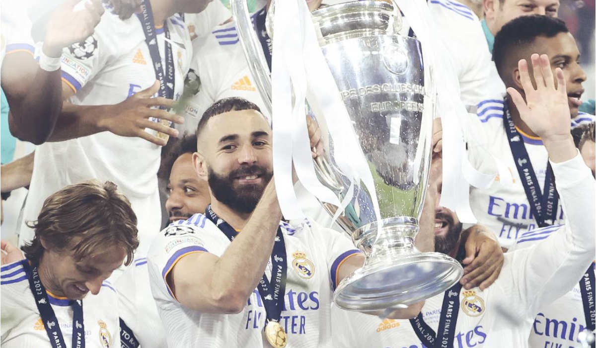 Karim Benzema, mejor jugador de la Champions League 1