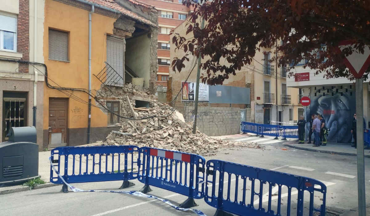 Este fue el edificio que se derrumbó en León 1