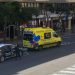 Policía nacional y emergencias en la Gran Vía de San Marcos - Digital de León