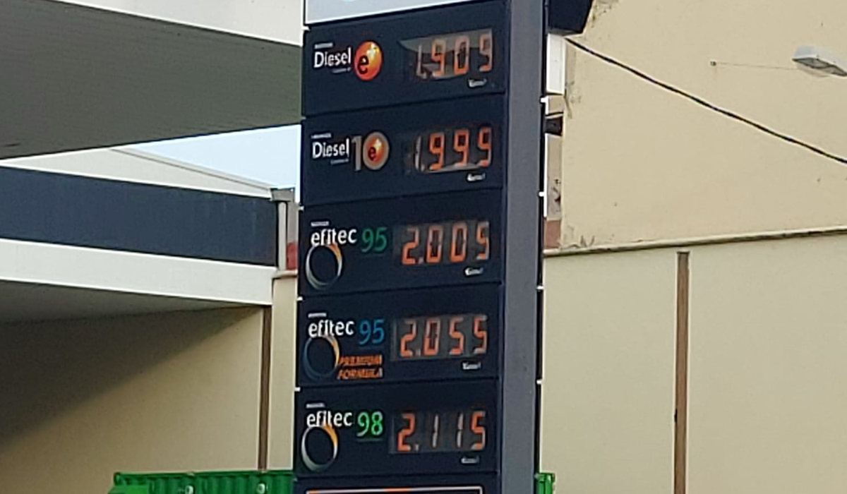 El precio de la gasolina se vuelve a disparar en León 1