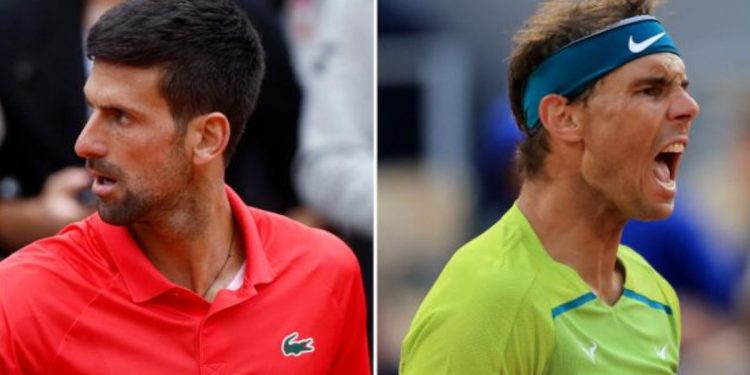 Lucha titánica en Roland Garros entre Djokovic y Nadal 1