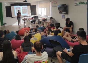 Casi 40 jóvenes participaron en el Taller de Sexualidad