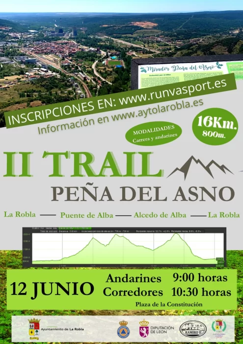 El trail Peña el Asno llenará La Robla de corredores 1
