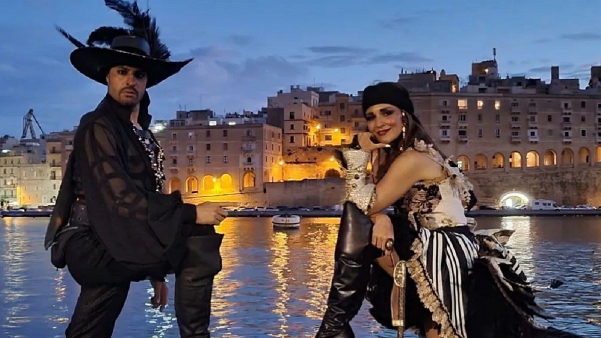 Fiesta pirata en Malta solo apta para famosos