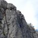 Los jóvenes escaladores probaron la roca