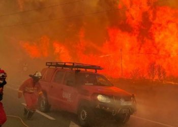 Tremendo incendio en Zamora