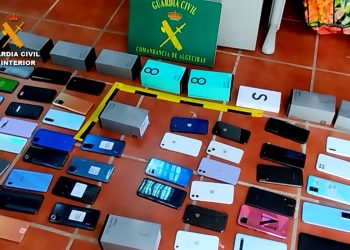 La Guardia Civil recupera 1000 dispositivos móviles robados 1