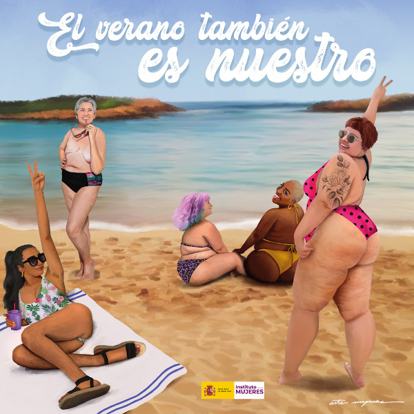 cartel del ministerio de igualdad verano