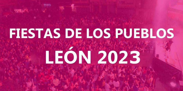 Fiestas de los pueblos de León en 2023