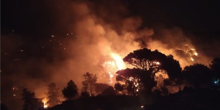 Riesgo de incendios hasta el domingo