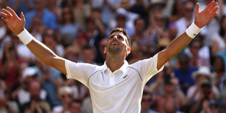 Djokovic llora de emoción al levantar su séptimo Wimbledon 1