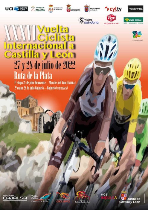 Gran nivel en la 36º edición de la Vuelta Ciclista Internacional a Castilla y León 1