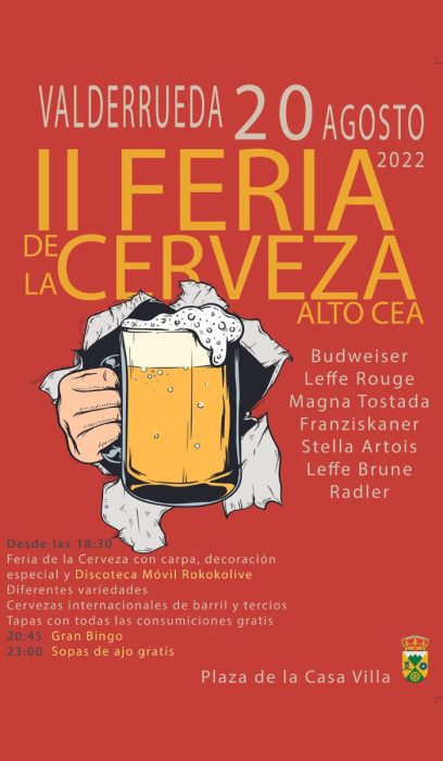 II Feria de la cerveza en Valderrueda 2022 2