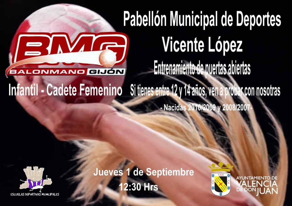 Valencia de Don Juan reivindica el balonmano femenino
