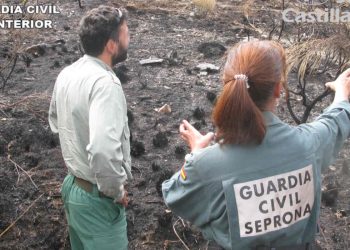 Investigado como presunto autor del incendio de Villaquejida