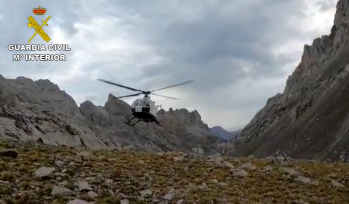 Dos menores de edad rescatados en Picos de Europa 1