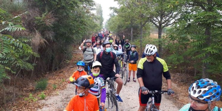 Marcha por la Vía Verde